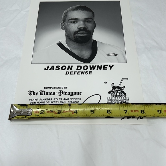 New Orleans Brass meet & greet card - Picture 3 of 4